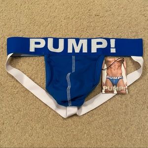 PUMP! Blue Jockstrap